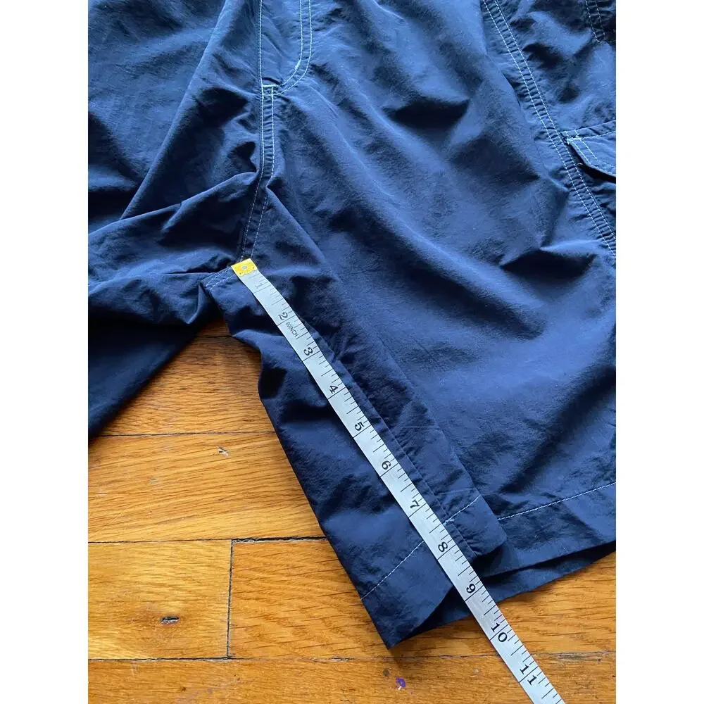 COLUMBIA Omni-Shade Blue Cargo Swim Trunks Mens sz L